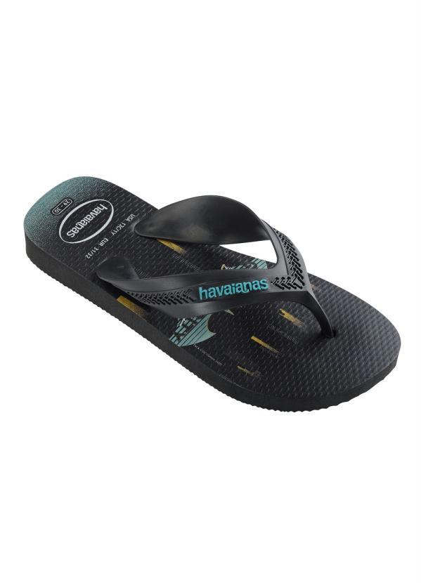 Havaianas - Chinelo Havaianas Kids Max Heróis Preto