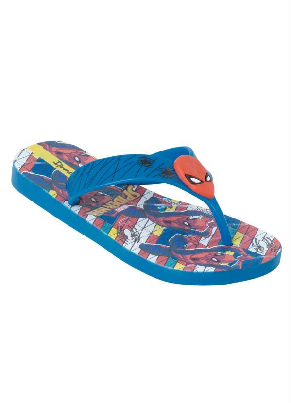 Grendene Kids - Chinelo Ipanema Homem Aranha Azul