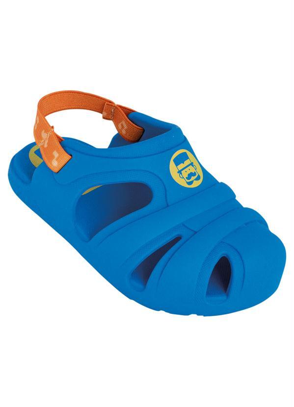 Grendene Kids - Sandália Babuche Mundo Bita Comfy Azul