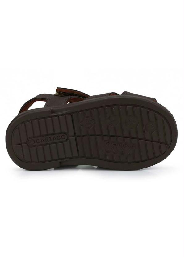 Cartago - Sandália Infantil Cartago Mini Marrom 4