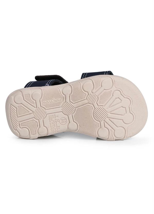 Molekinho - Sandália Infantil Molekinho Camurça e Costuras Marrom 4