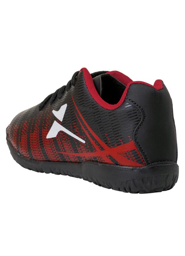 Perfecta - Chuteira Infantil Preta com Sola de Futsal 2