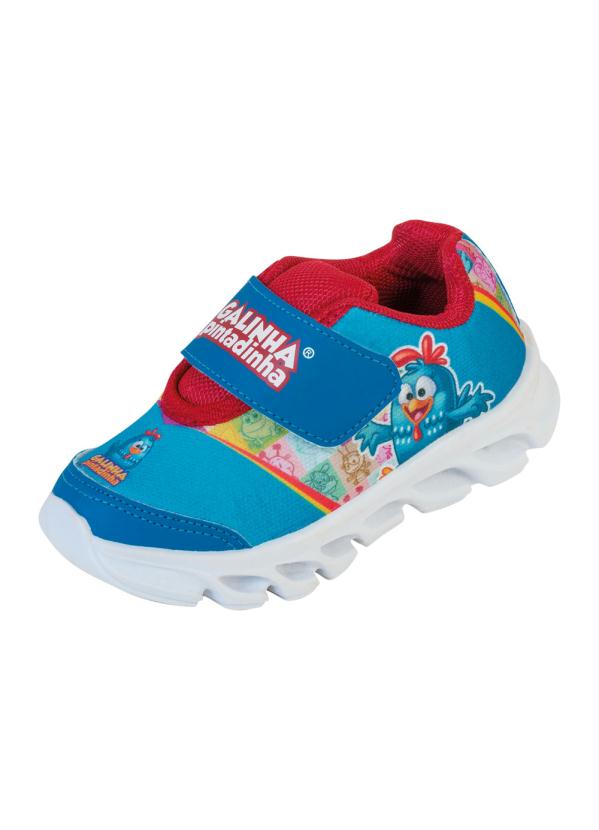 Outlet - Tênis Infantil Azul da Galinha Pintadinha 1