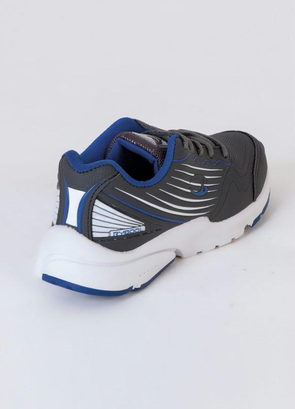 Outlet - Tênis Infantil Grafite com Solado Bicolor 2