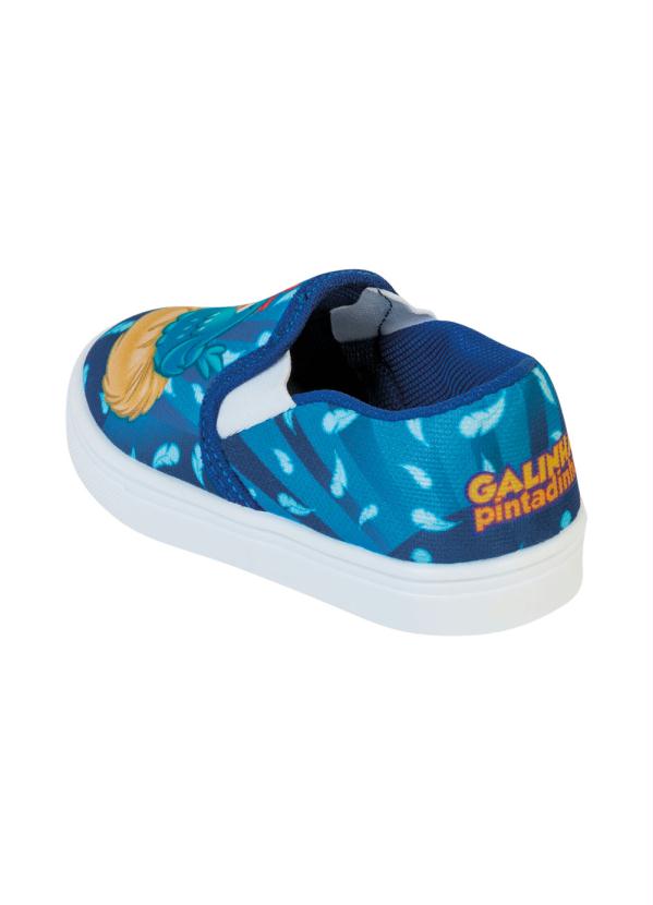 Outlet - Tênis Infantil Menino Azul Galinha Pintadinha 2