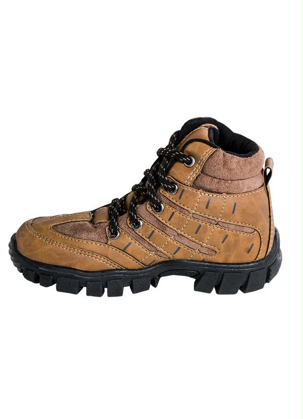 Outlet - Bota Infantil Cano Alto Caramelo 3