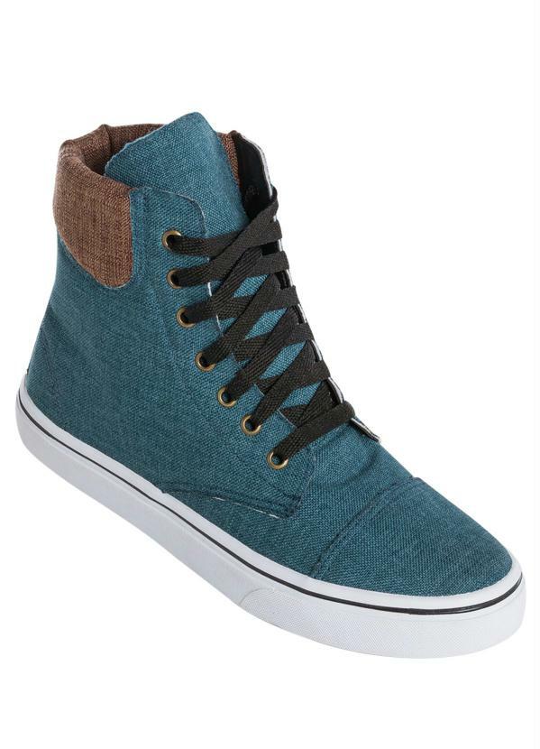 Outlet - Bota de Sarja Azul