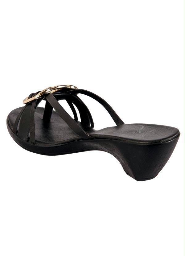 Outlet - Tamanco Detalhe com Bottom Preto 2