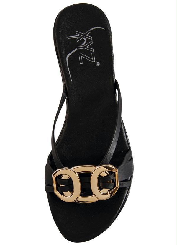 Outlet - Tamanco Detalhe com Bottom Preto 4