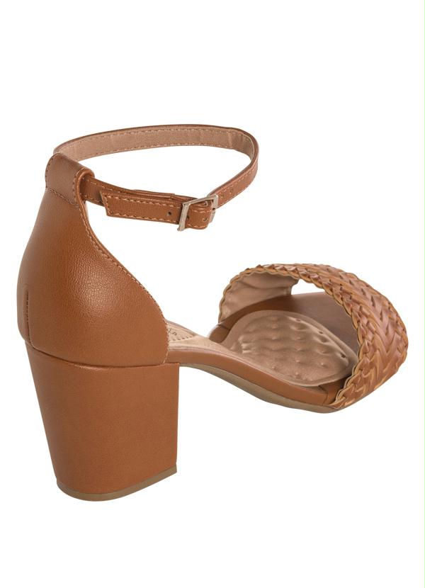 Beira Rio - Sandália Beira Rio Caramelo 2