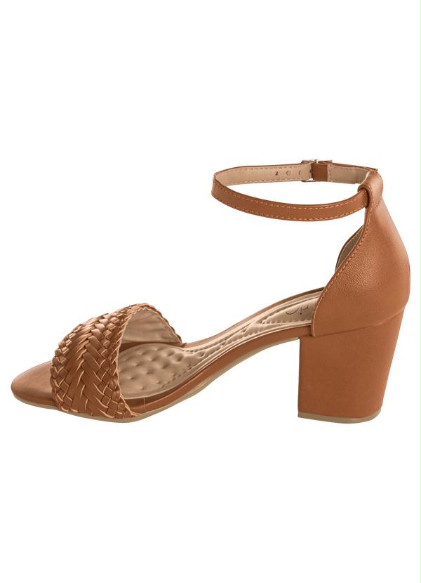 Beira Rio - Sandália Beira Rio Caramelo 3