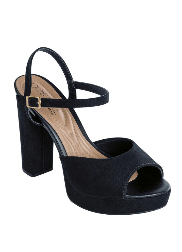 Beira Rio Sandália Beira Rio Meia Pata Preta