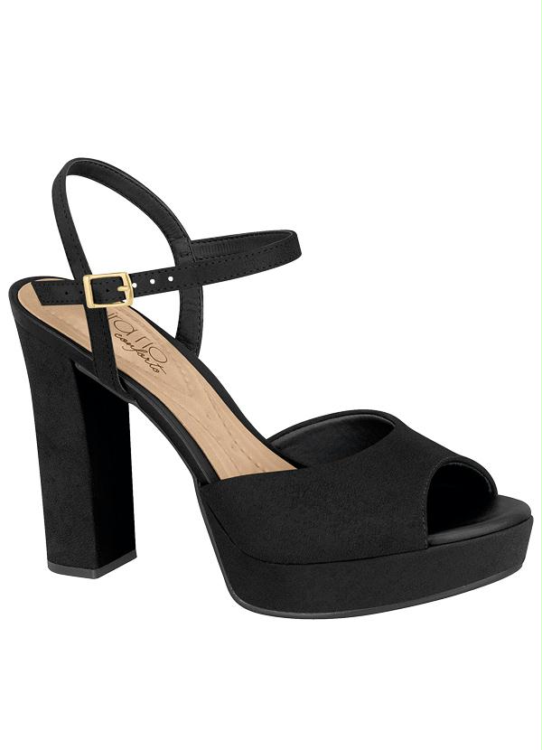 Beira Rio - Sandália Beira Rio Meia Pata Preta 2