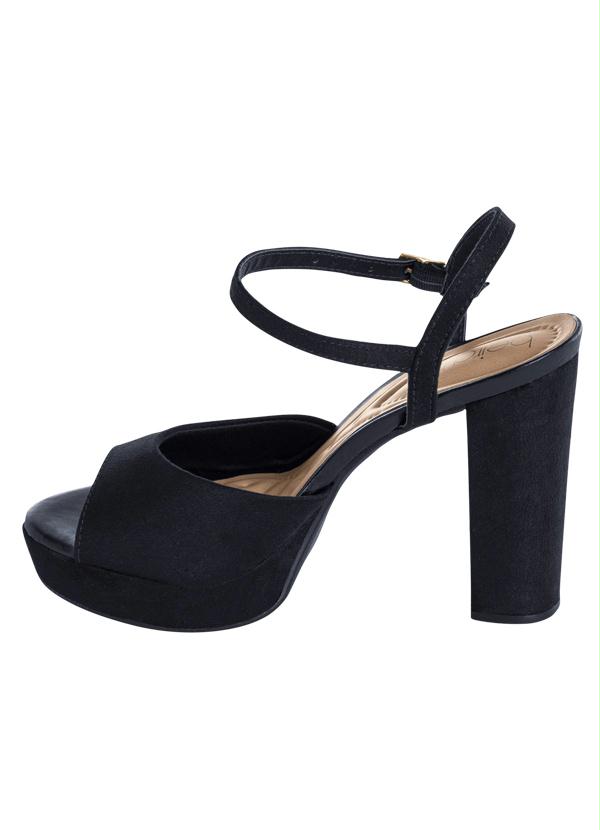 Beira Rio Sandália Beira Rio Meia Pata Preta