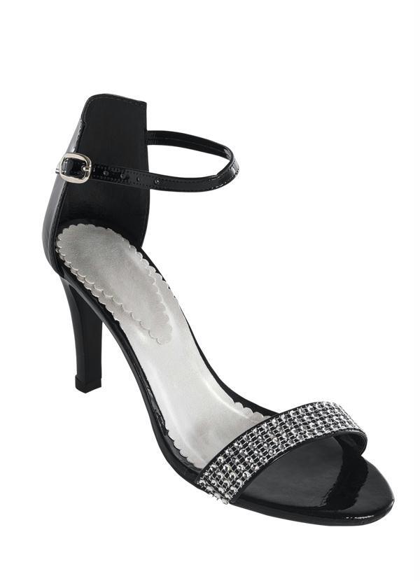 Outlet - Sandália Preta