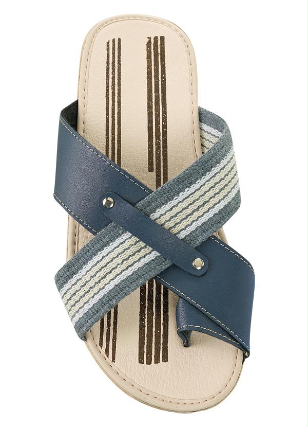 Outlet - Chinelo Azul Masculino 4