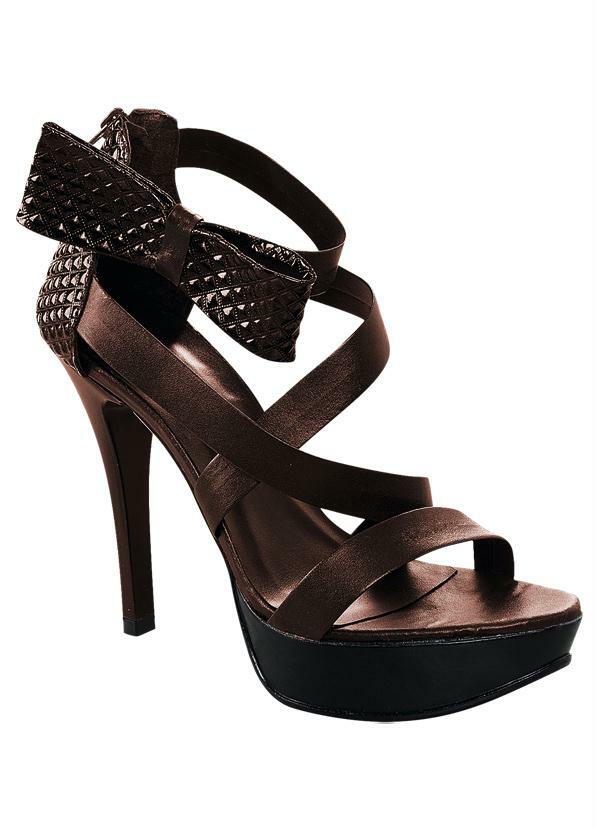 Outlet - Sandália Marrom Feminina