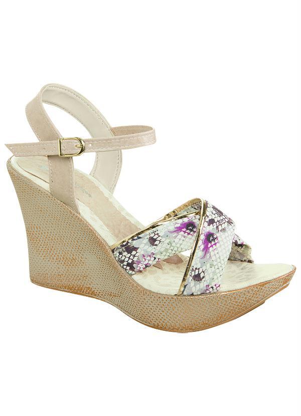 Outlet - Sandália Rosa Antigo Feminina