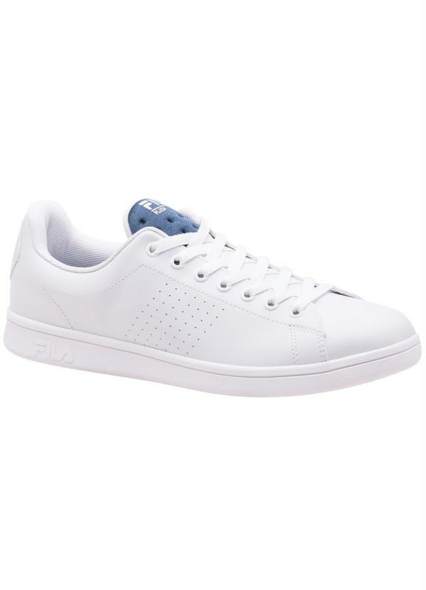 Fila - Sapatênis Fila Field Branco e Marinho