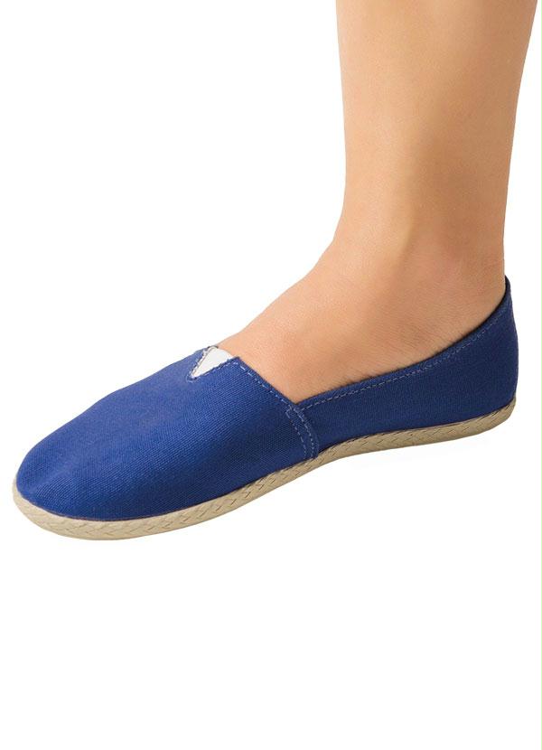Outlet - Sapatilha com Elástico Azul 5