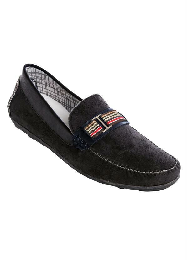Outlet - Mocassim Masculino Preto