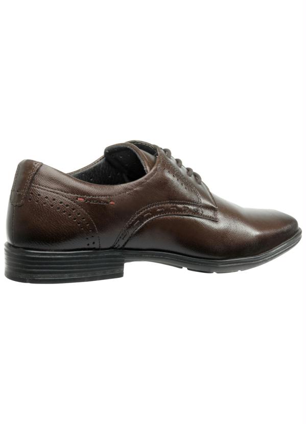 Pegada - Sapato Pegada Marrom com Cadarço 2