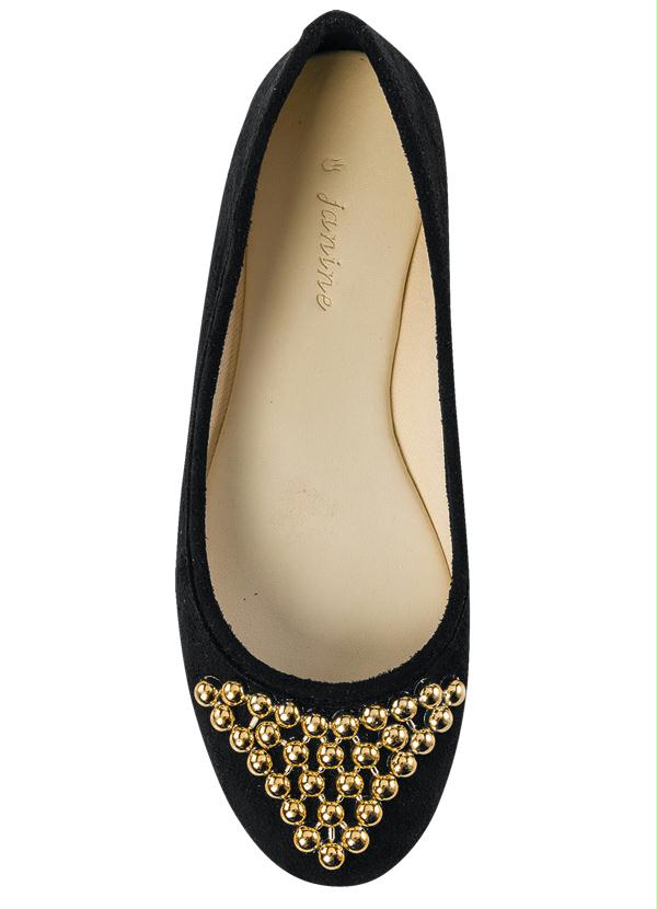 Outlet - Sapatilha Detalhe Tachas Preto 4