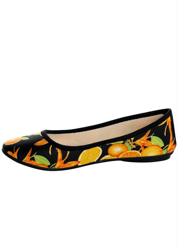 Outlet - Sapatilha Estampa Frutas 3