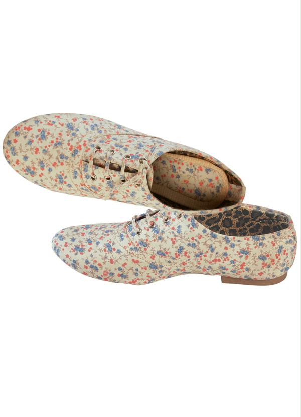 Quintess - Sapato Oxford Floral 2