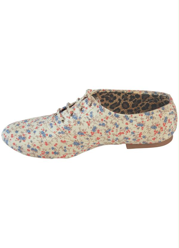 Quintess - Sapato Oxford Floral 5