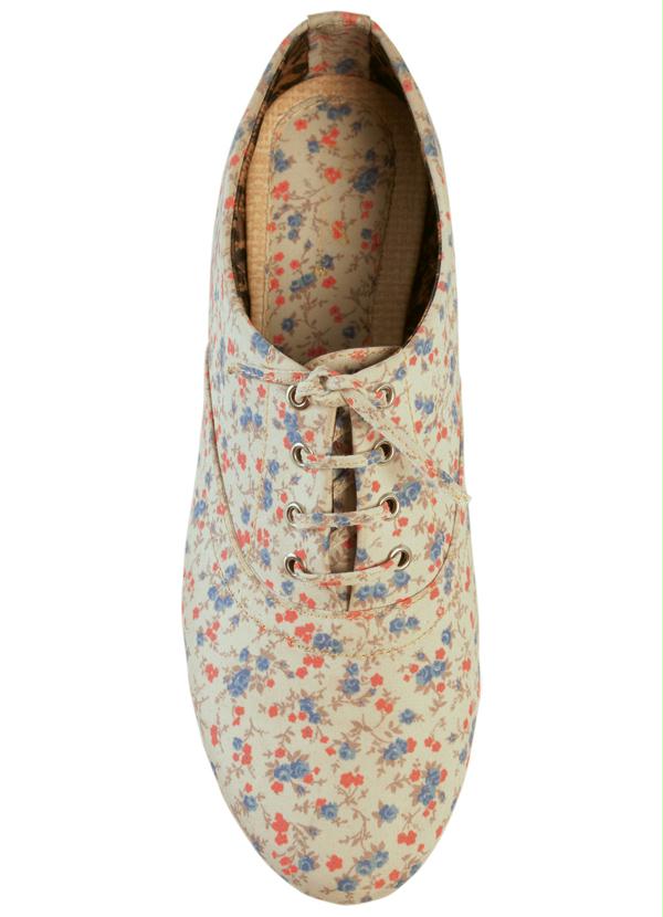 Quintess - Sapato Oxford Floral 7