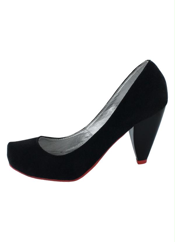 Perfecta - Sapato Scarpin Preto 3