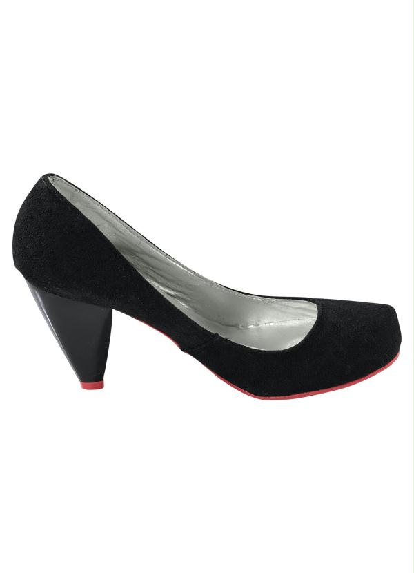 Perfecta - Sapato Scarpin Preto 5