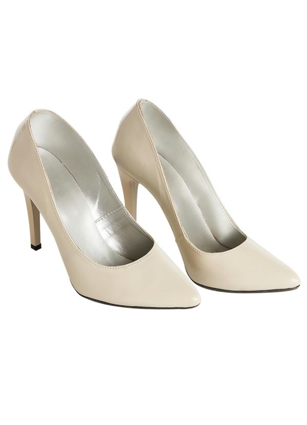 Outlet - Sapato Scarpin Marfim 4