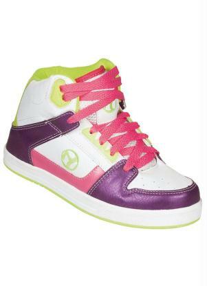 tenis cano alto colorido