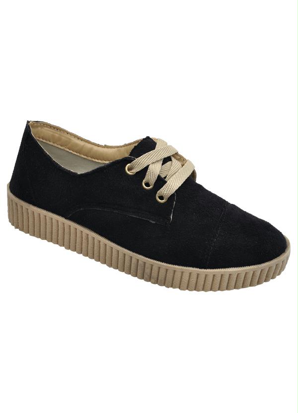 Outlet - Tênis Creeper Preto