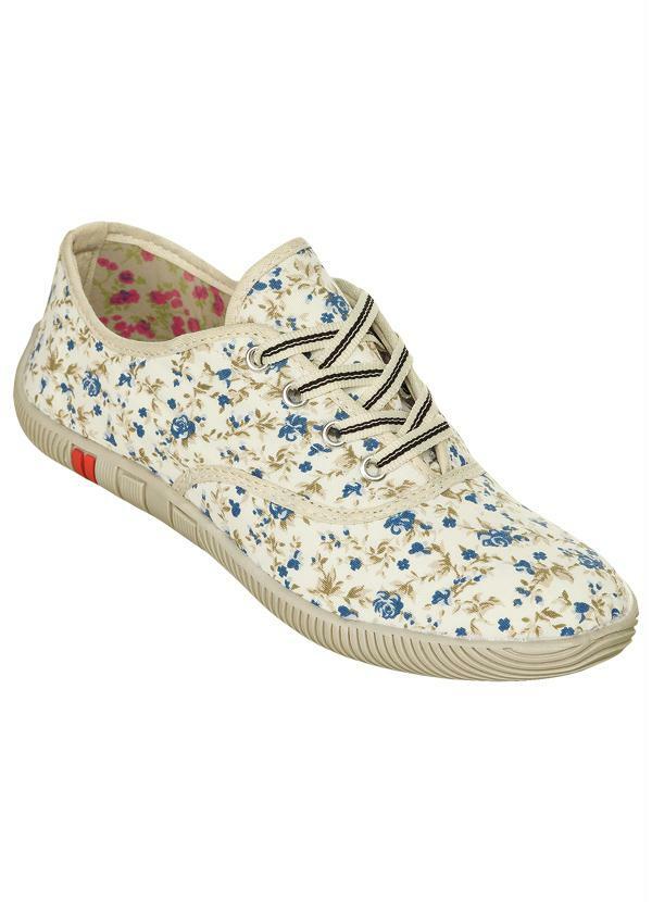 Outlet - Tênis Feminino Floral
