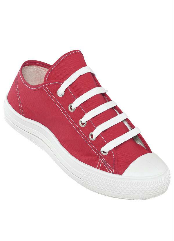 Outlet - Tênis Feminino Vermelho