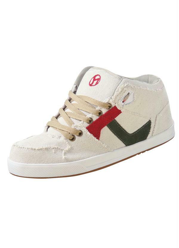Moda Pop - Tenis Creme/Verde