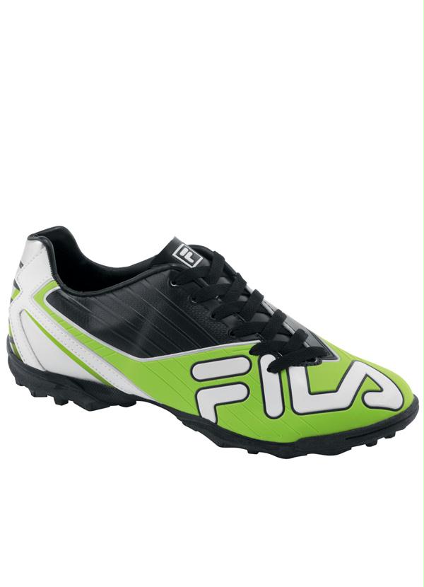 Tenis Fila Gladiator Turf Preto Verde Branco Rally