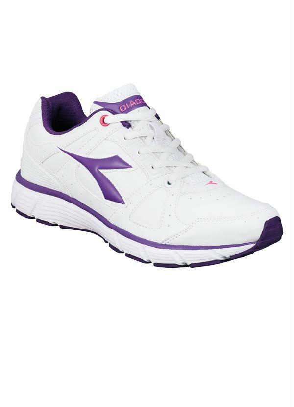 Diadora - Tênis Diadora Blade Branco e Roxo