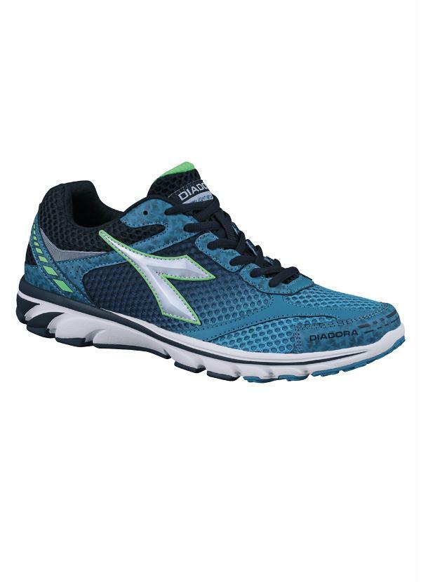 Diadora - Tênis Diadora Fenix Preto e Azul