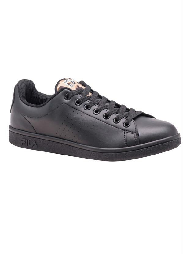 Fila - Tênis Fila Lifestyle Preto e Onça