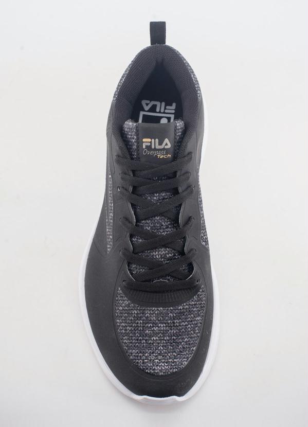 Fila - Tênis Fila Overpass Tech Preto 4