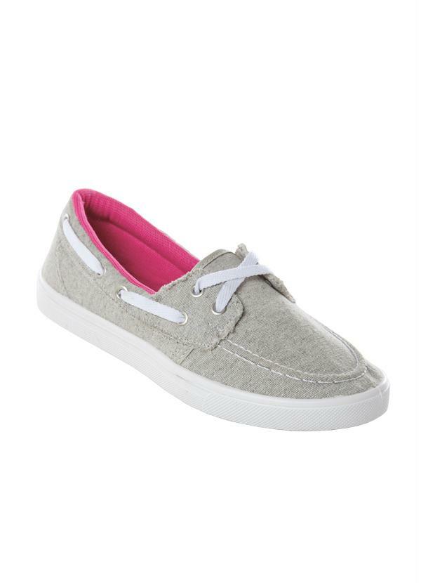 Outlet - Tênis Flat Cinza