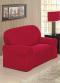 Lar e Lazer - Capa para Sofá 2 Lugares Vermelha 1 Peça - variação: Vermelha