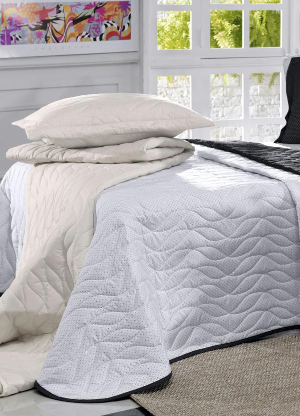 Altenburg - Jogo de Cama Queen Poá Branco Altenburg 2