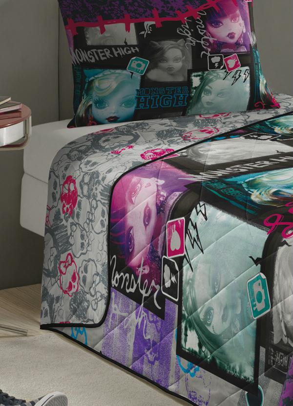Lepper - Colcha Dupla Face Monster Solteiro 1 Peça 3