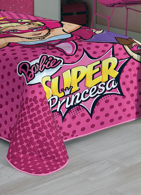 Lepper - Colcha Matelassê Barbie Solteiro 1 Peça 2