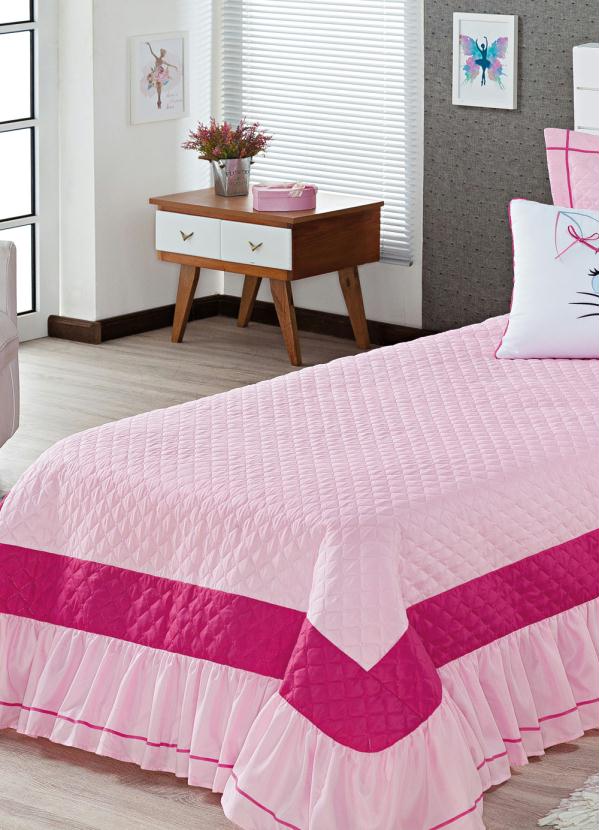 Lar e Lazer - Jogo de Cobre Leito Gatinha Solteiro 3 Peças 2